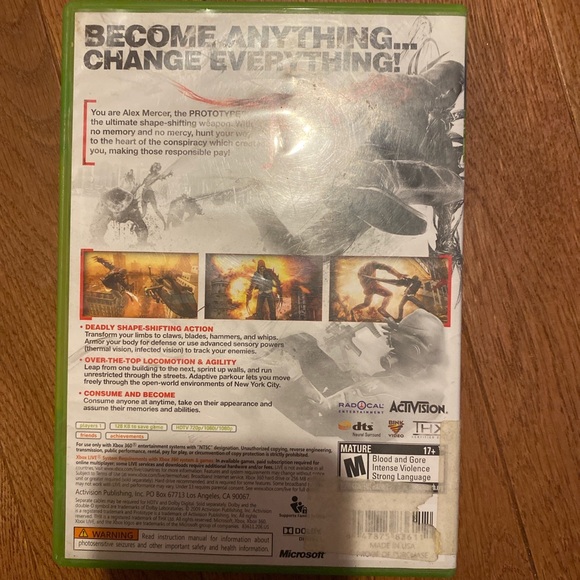 Prototype XBOX video game - Picture 2 of 8